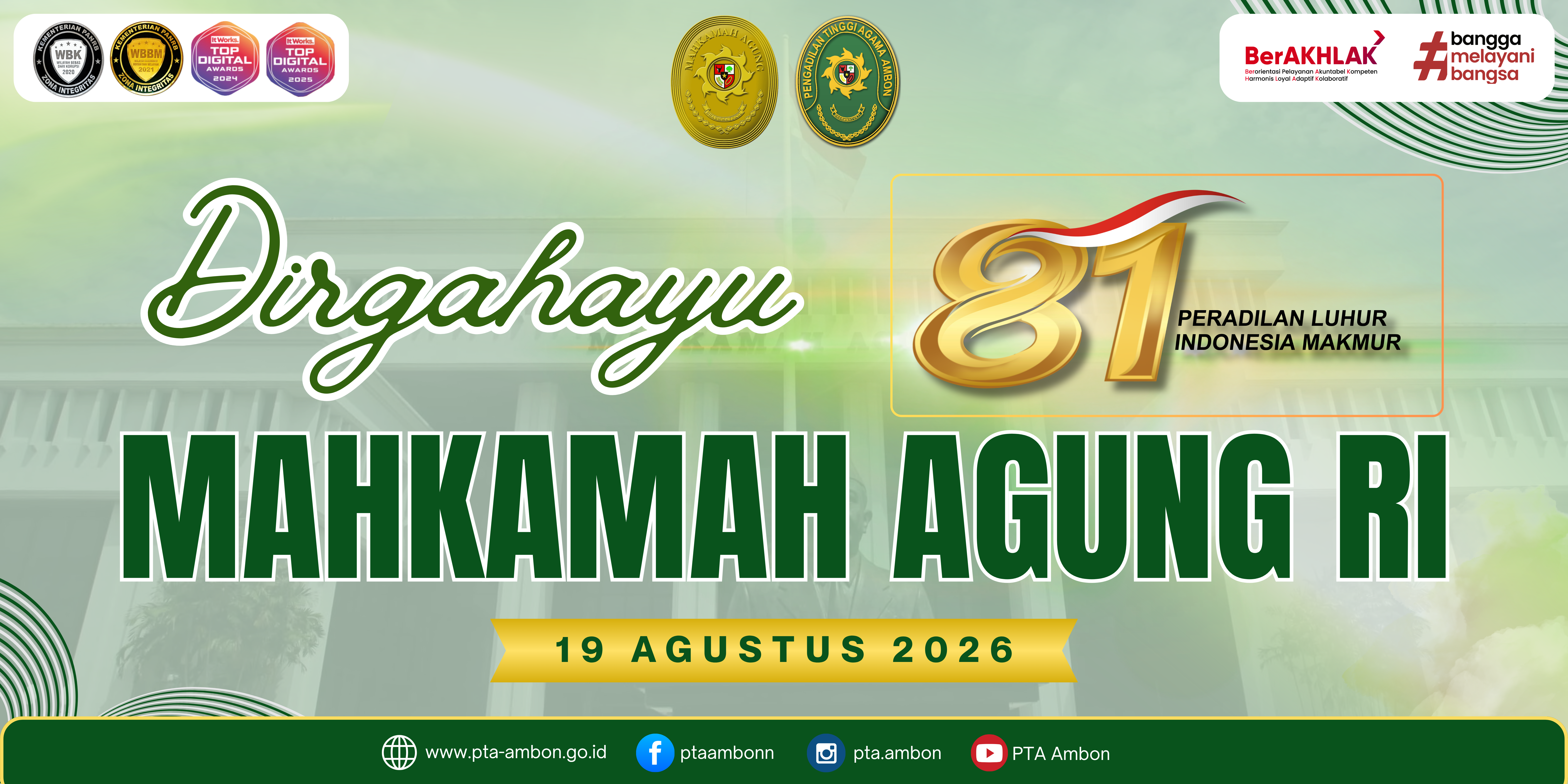 HUT Mahkamah Agung RI ke 81